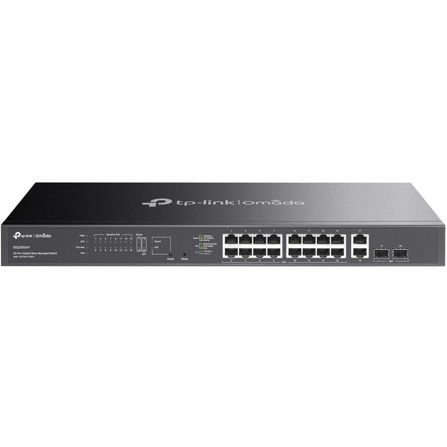 TP-Link Omada 20-Port Gigabit Easy Managed Switch with 16-Port PoE+ - Image 1 of 1