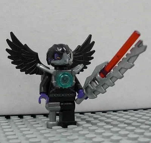 LEGO Legends of Chima - Rizzo (Schwert grau)  Figur Minifig Rabe Raven NEU 70012 - Bild 1 von 1