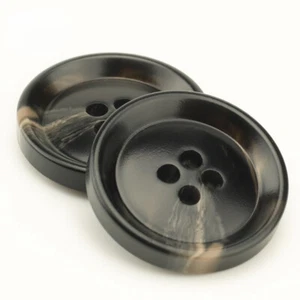 10x Resin Sewing Buttons Suit Coat Round 4 Holes Button Clothing DIY Craft Multi - Picture 1 of 10
