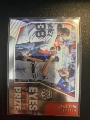 2021 Panini Mosaic Eyes on the Prize #7 Chris Sale Red Sox - Image 1 of 2
