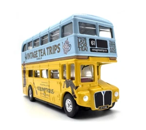 EY 1:76 AEC Travel City Tour Double Decker Bus Model Diecast Collect Car - Picture 1 of 7