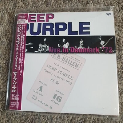 Deep Purple – Live In Denmark '72 - 2 CD - Japan - 2003 - mit OBI - Bild 1 von 2