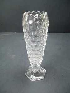 Vintage Fostoria Glass American Cupped Bud Vase 6" - Picture 1 of 5