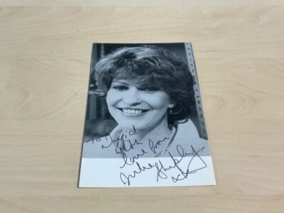 Signed BW Photo British Actress Julie Shipley Coronation Street Twice - Image 1 of 3