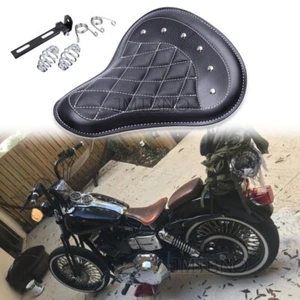 Muelle de asiento individual para Harley Sportster XL883 1200 Bobber Chopper café motocicleta - Imagen 1 de 11