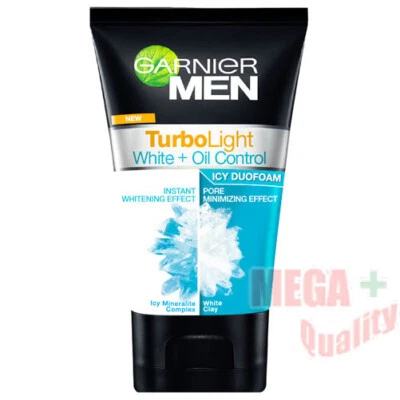 Garnier Men Duo Foam Turbo Light Bright Oil Control 100ml. - Image 1 of 3