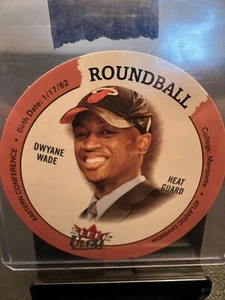Dwayne Wade 2003-04 Fleer Ultra Roundball #35 RC Rookie Insert Heat HOF RC - Imagen 1 de 3
