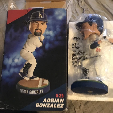 ADRIAN GONZALEZ Los Angeles Dodgers 2013 Bobblehead SGA Baseball MLB Free Ship Cover