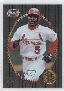 1996 Pinnacle Summit Foil Ron Gant #8