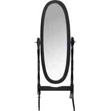 Full Length Standing Mirror Floor Full Body Black Wood Vintage Mirror 24" x 60"