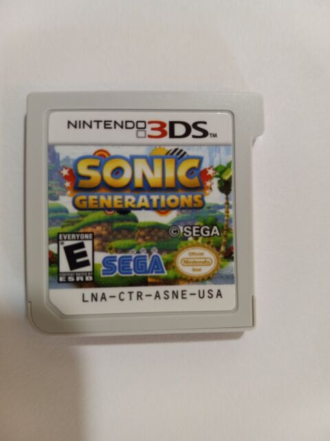 Jogo Sonic Generations - 3DS - MeuGameUsado