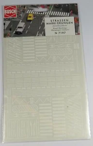 NUEVO EN CAJA N BUSCH 7197 SURTIDO CALLES/MARCAS DE CARRETERA TRANSFERENCIAS SECAS - Imagen 1 de 2