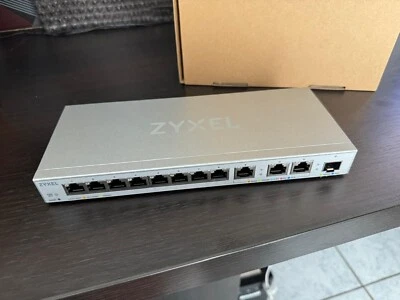 ZyXEL XGS1250-12 12 Port 10Gbps  Standalone Ethernet Switch - Image 1 of 4