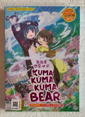 Kuma Kuma Kuma Bear (Season 1+2) Anime DVD English Dubbed All Region FREE SHIP - Image 1 of 4