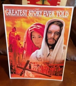 Greatest Story Ever Told Movie Poster Tabletop Display Standee 10 1/4" X  8 1/4" - Picture 1 of 2