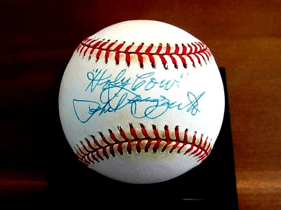 PHIL RIZZUTO HOLY COW NEW YORK YANKEES HOF MVP SIGNED AUTO VTG OAL BASEBALL JSA  - Image 1 of 3