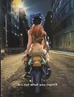 2000 Salem Cigarettes -Sexy Woman On Motorcycle Vintage 4pg Print Ad 21x28cm MAX