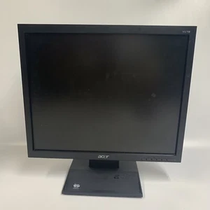 Acer 17" LCD VGA Analog Monitor V173b 1280x1024 Resolution 4:3 for Retro Gaming - Picture 1 of 11
