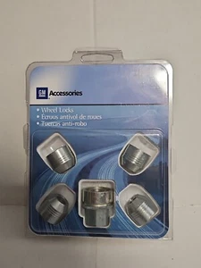 OEM GM Wheel Lock Kit w/o External Threads 12498076 GM Truck & SUV NIP - Picture 1 of 2