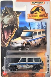 NEW 2022 Matchbox Jurassic World Series 14' MERCEDES-BENZ G 550* Silver SUV - Picture 1 of 4