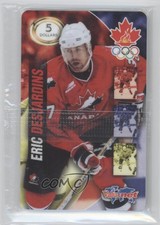 1998 Valu-Net Team Canada Prepaid Phone Cards Eric Desjardins