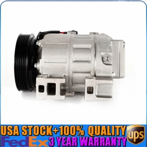 A/C Compressor Fits Nissan Altima 2007-12 Sentra 2007-12 L4 2.5L CO 10886C Front - Bild 1 von 10