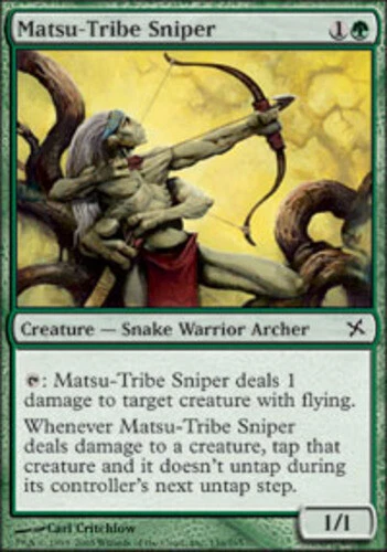 4 Matsu-Tribe Sniper ~ Near Mint Betrayers of Kamigawa 4x x4 Playset MTG Magic G - Image 1 of 1