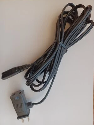 Well Shin WS-021 Polarized Plug Extension Power Cable Cord 12FT extra outlet - Image 1 of 3