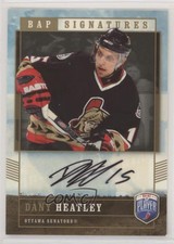 2006-07 Upper Deck Be a Player Signatures Dany Heatley #DH Auto