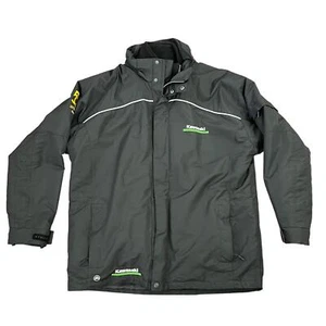 Kawasaki 50th Anniversary Black Men's Jacket Size Medium - Picture 1 of 16