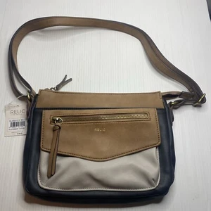 Relic By Fossil Allie Crossbody Black Multi NWT - Picture 1 of 14