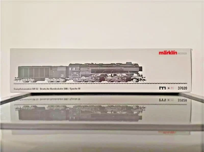 MÄRKLIN 37020 - DB 53.0 - 53 0012 -TENDER LOK -  - MFX SOUND H0 -NEW !! (AD-961) - Photo 1/4