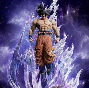 Goku Super Saiyan Action Figure Dragon Ball 24 CM Statuetta Collezione Anime PVC - Foto 1 di 7