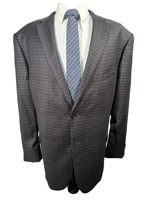 JOS. A. Abrigo Blazer Chaqueta 52R Abrigo Deportivo Lana Calce Atlético Marrón BANK RESERVE Para Hombres Foto 1 de 4