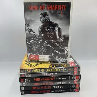 Sons Of Anarchy Complete Series 1-7 DVD Lot Region 4 Free Post - Image 1 of 4