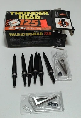 NAP Thunder Head 125 Gr Broadheads CAIXA ABERTA/NOVO - Imagem 1 de 3