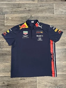 Puma Red Bull F1 Team Polo Shirt Formula One Mens XL - Picture 1 of 8