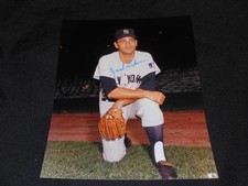 1969-1972 New York Yankees Jack Aker Signed Vintage 8x10 Autograph Photo JB4