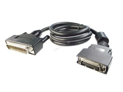 From OZ Quality 1PC DB25 D-Sub To 26-PIN 2 Row Connector Multicore Cable Used +  - Image 1 of 4