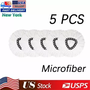 5x Replacement Microfiber Mop Head Easy Clean Wring Refill For O-Cedar Spin Mop - Picture 1 of 12
