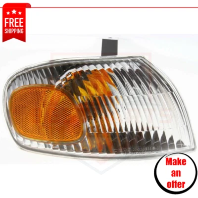 Luz de señal de giro delantera lado derecho para Chevrolet Prizm Base 1998-2002, LSi Foto 1 de 4