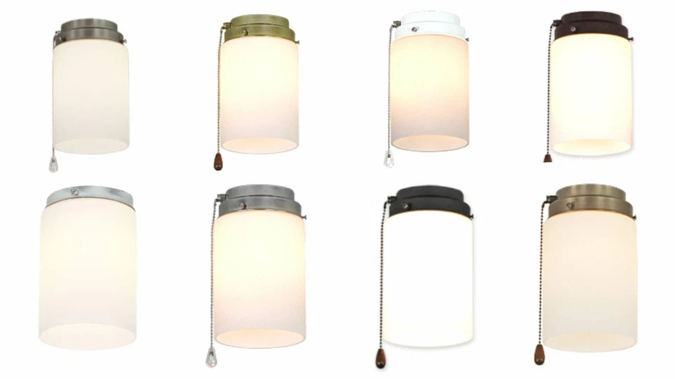 CYLINDER 1 z ceiling fan add on light kit for CasaFan ceiling fans - Image 1 of 1