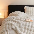 Couverture en fourrure pour hiver chaud couvertures confortables pour lits haut de gamme couverture chaude 