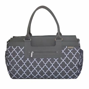 JJ Cole Parker Diaper Bag, Stone Arbor - Picture 1 of 5