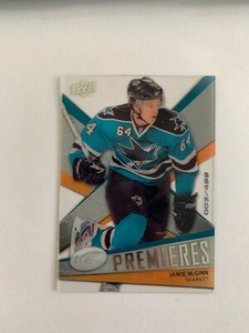 2008-09 Upper Deck Ice #159 Jamie McGinn RC 003/499 - San Jose Sharks