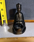Vintage Incense Holder Confucius Hindu Cense Chalkware #1634L125