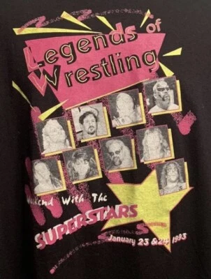 Camisa de Colección Leyendas de Lucha Sid Vicious Sullivan Von Erich Hawk WCW WWF 90’s T Foto 1 de 4