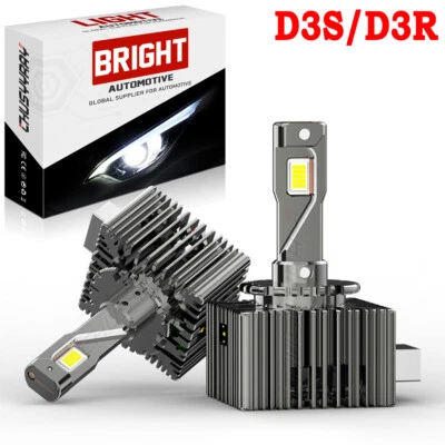 Для Lincoln MKC 2015-2017 2 X LED D3S фары лампы дальнего ближнего света 6000K белый - Изображение 1 из 4