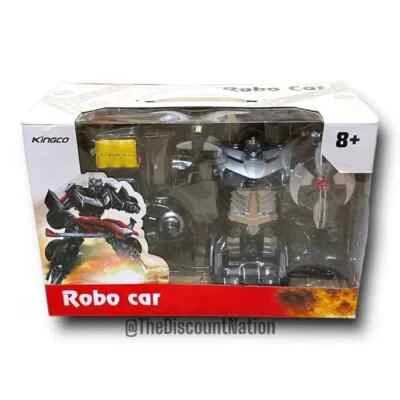 Kingco Robo Car Remote Control Deformation Robot Car NIB & SEALED READ - Image 1 of 4