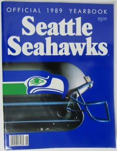 Anuario oficial del equipo de fútbol americano NFL Seattle Seahawks 1989 145932 - Imagen 1 de 1